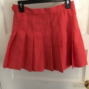 American apparel pleated skirt